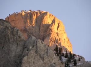 Photo of rocks on Mount Princeton