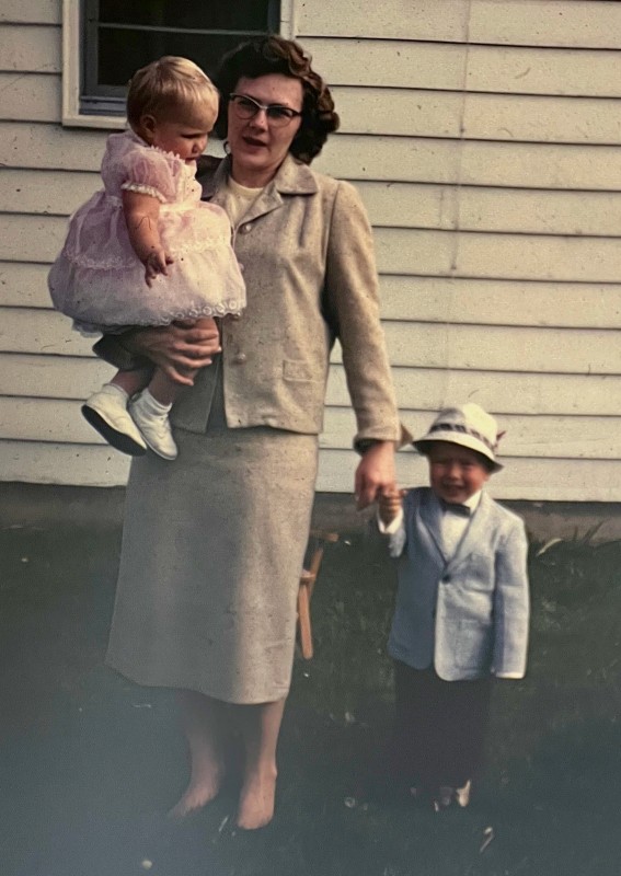 Cheryl, Mom, and Michael