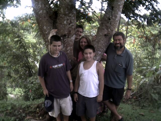 Our family in 2007 Ben, Nate, Lori, Evan