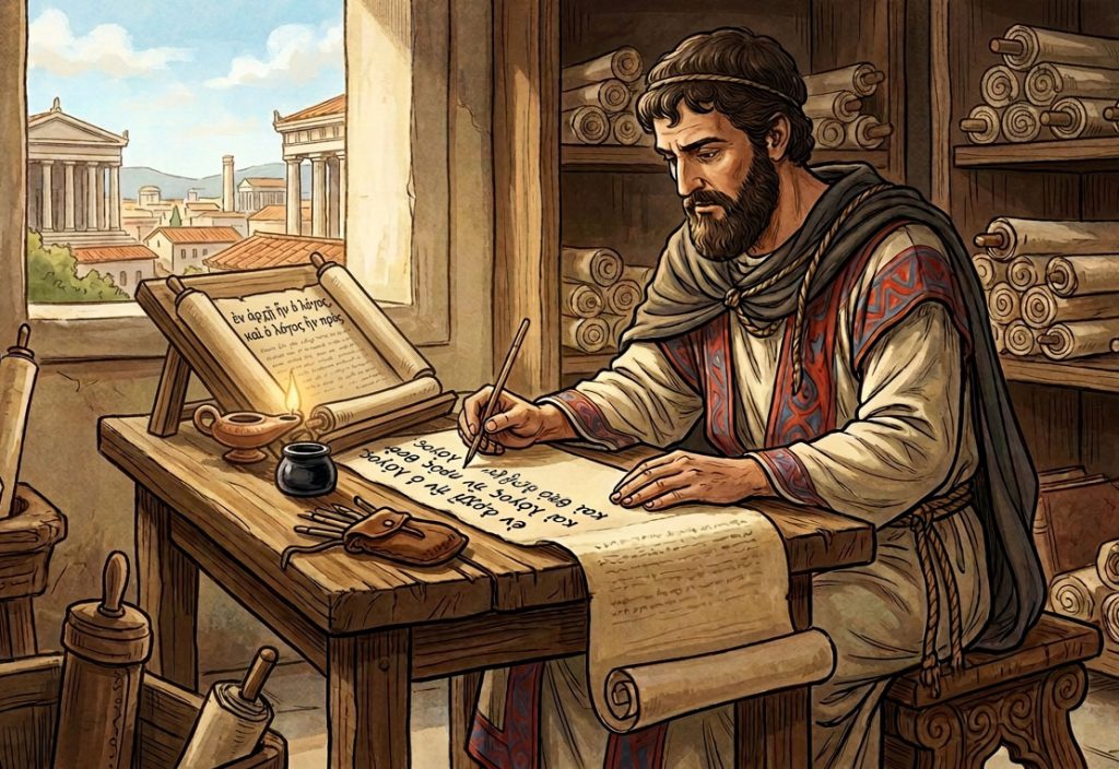 Greek scribe